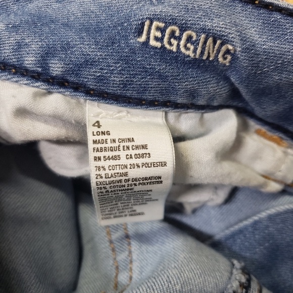 American Eagle Light Wash Stretchy Jeggings Jeans - Picture 5 of 9